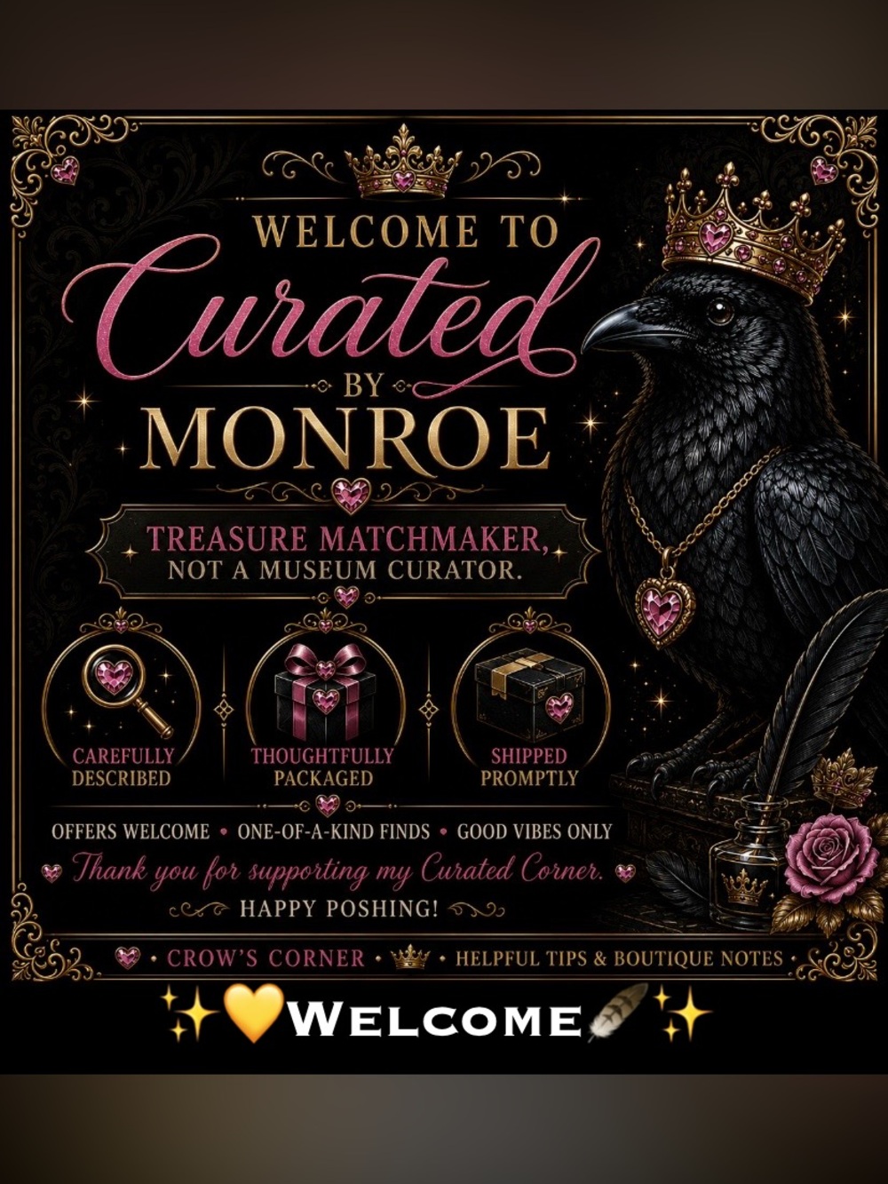 Crow’s Corner | Before You Treasure Hunt…